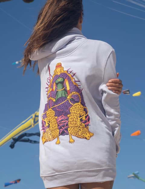 Dewita clothing hoodie Freya goddess