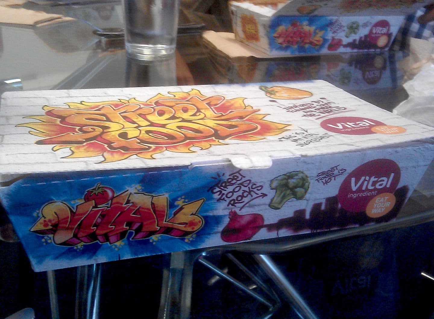 Vital Ingredient street food graffiti design