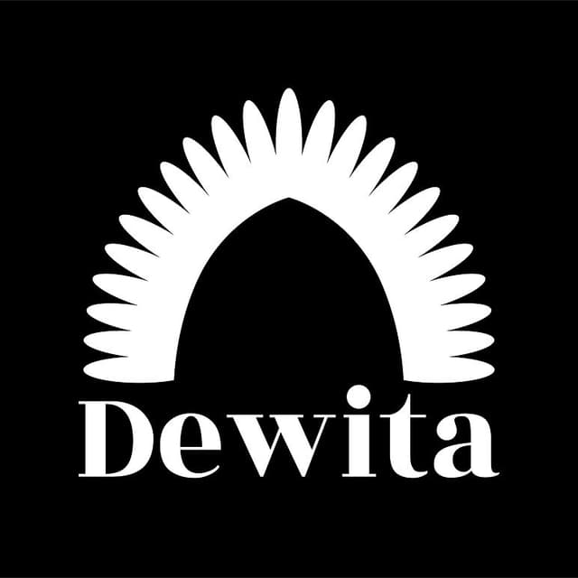 Dewita Logo Black Background