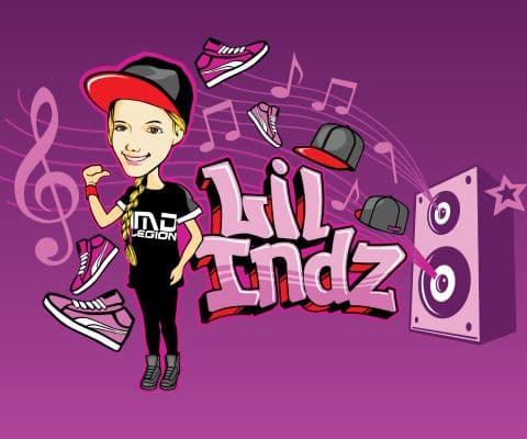 India Bedroom graffiti spray art