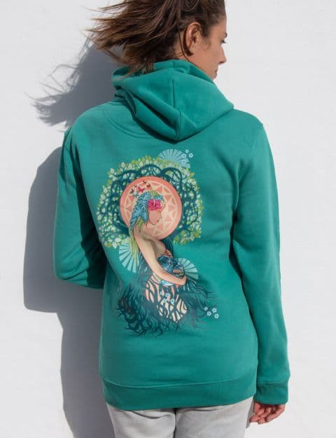 Dewita clothing hoodie Pele goddess