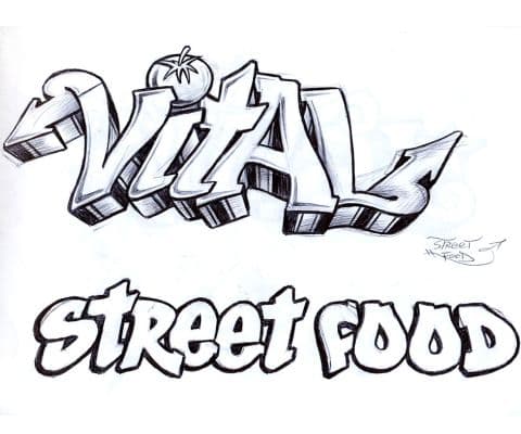 Vital Ingredient street food sketch