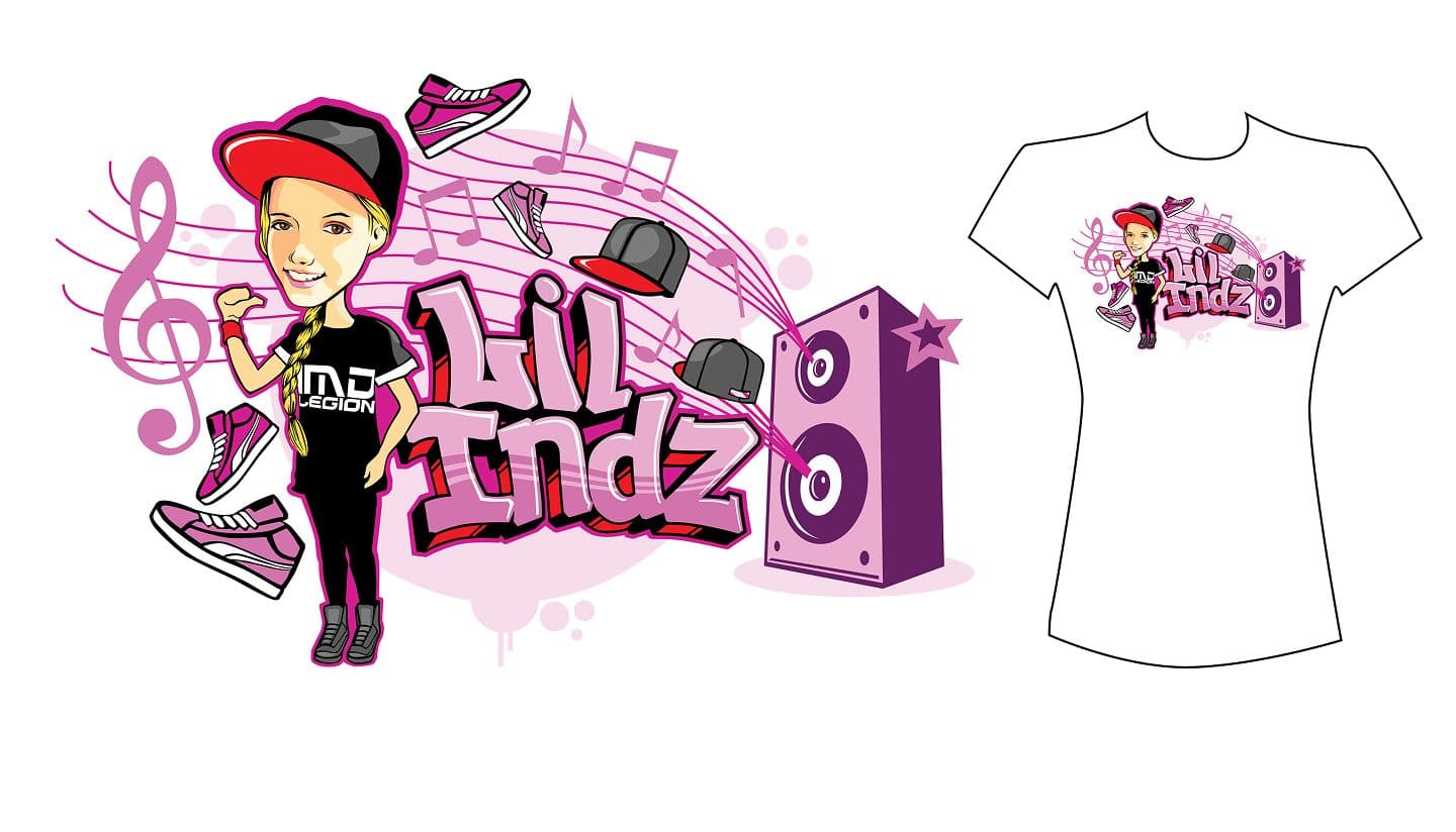 Lil Indz t-shirt design